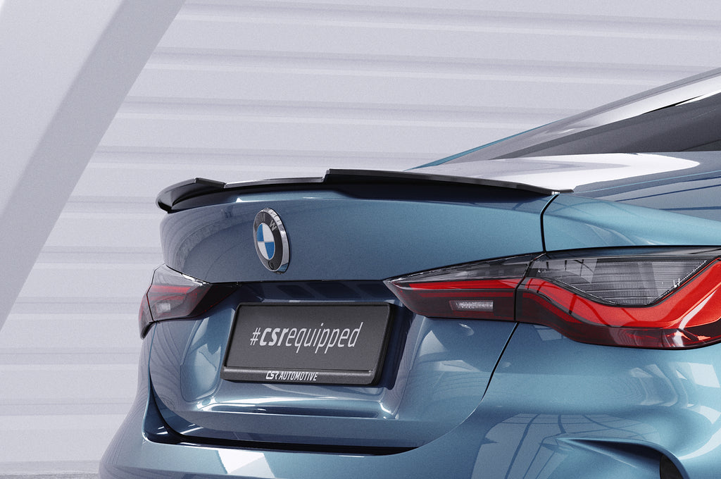 CSR Heckspoiler | Heckflügel mit ABE für BMW 4er G22 Coupe HF836-C Carbon Look Hochglanz (keine Lackierung erforderlich)