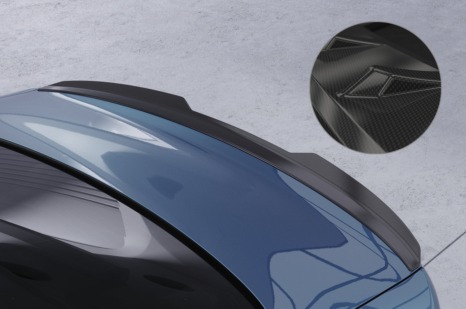 CSR Heckspoiler | Heckflügel mit ABE für BMW 4er G22 Coupe HF836-C Carbon Look Hochglanz (keine Lackierung erforderlich)