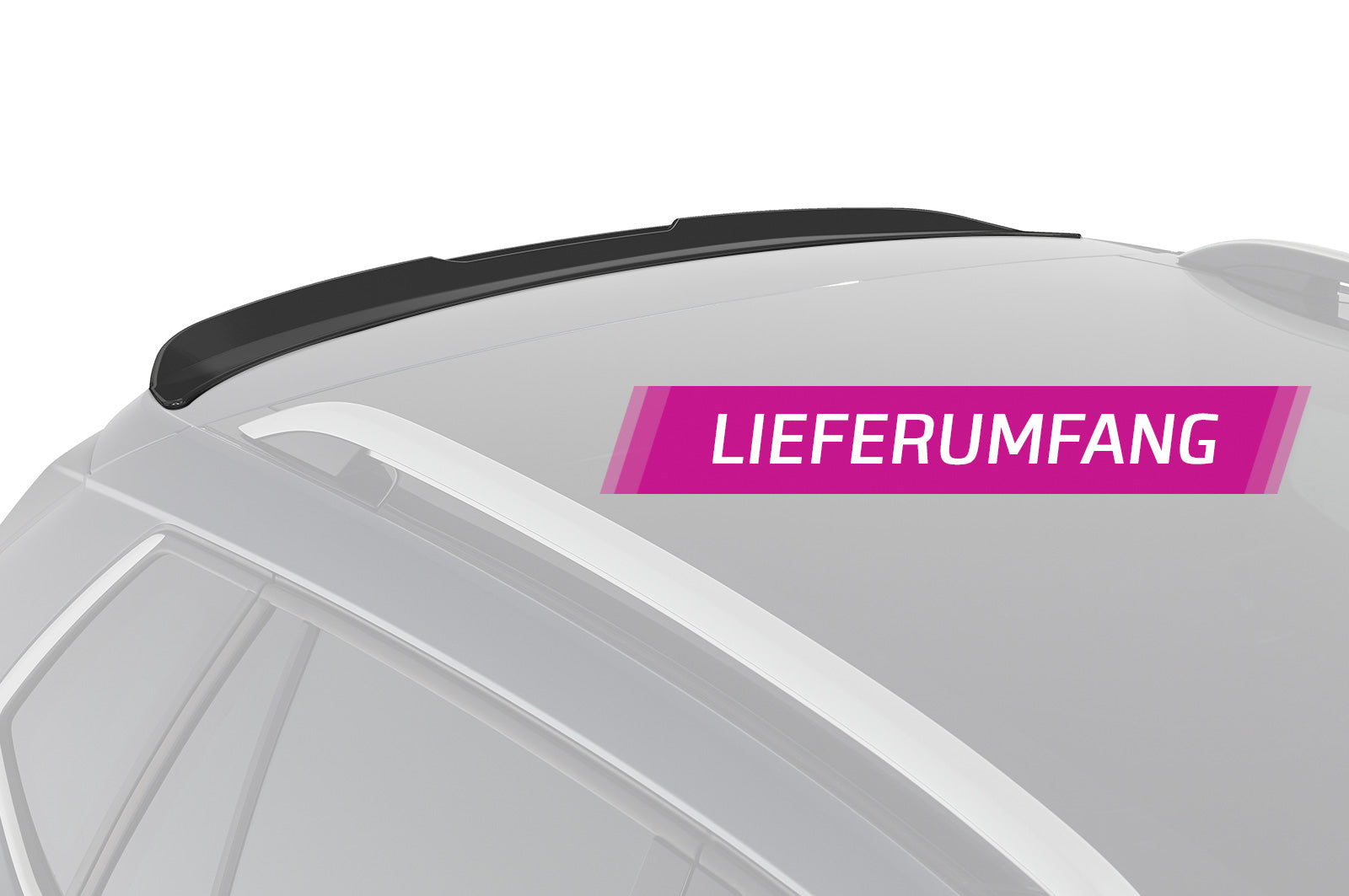 CSR Heckspoiler | Heckflügel mit ABE für Skoda Kamiq HF838-C Carbon Look Hochglanz (keine Lackierung erforderlich)