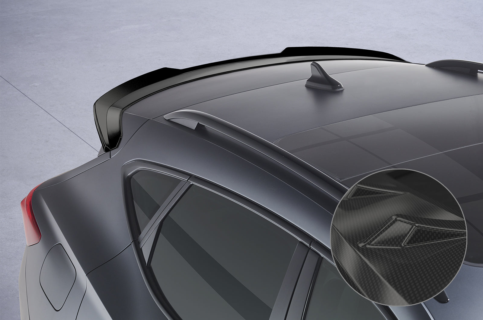 CSR Heckspoiler | Heckflügel mit ABE für Cupra Formentor HF839-C Carbon Look Hochglanz (keine Lackierung erforderlich)