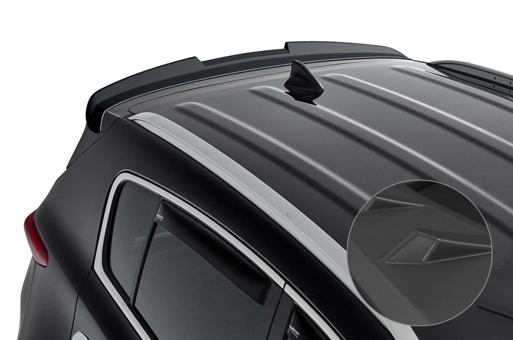CSR Heckspoiler | Heckflügel mit ABE für Kia Sportage QL/QLE HF842-L Unlackiert roh (Lackierung erforderlich)