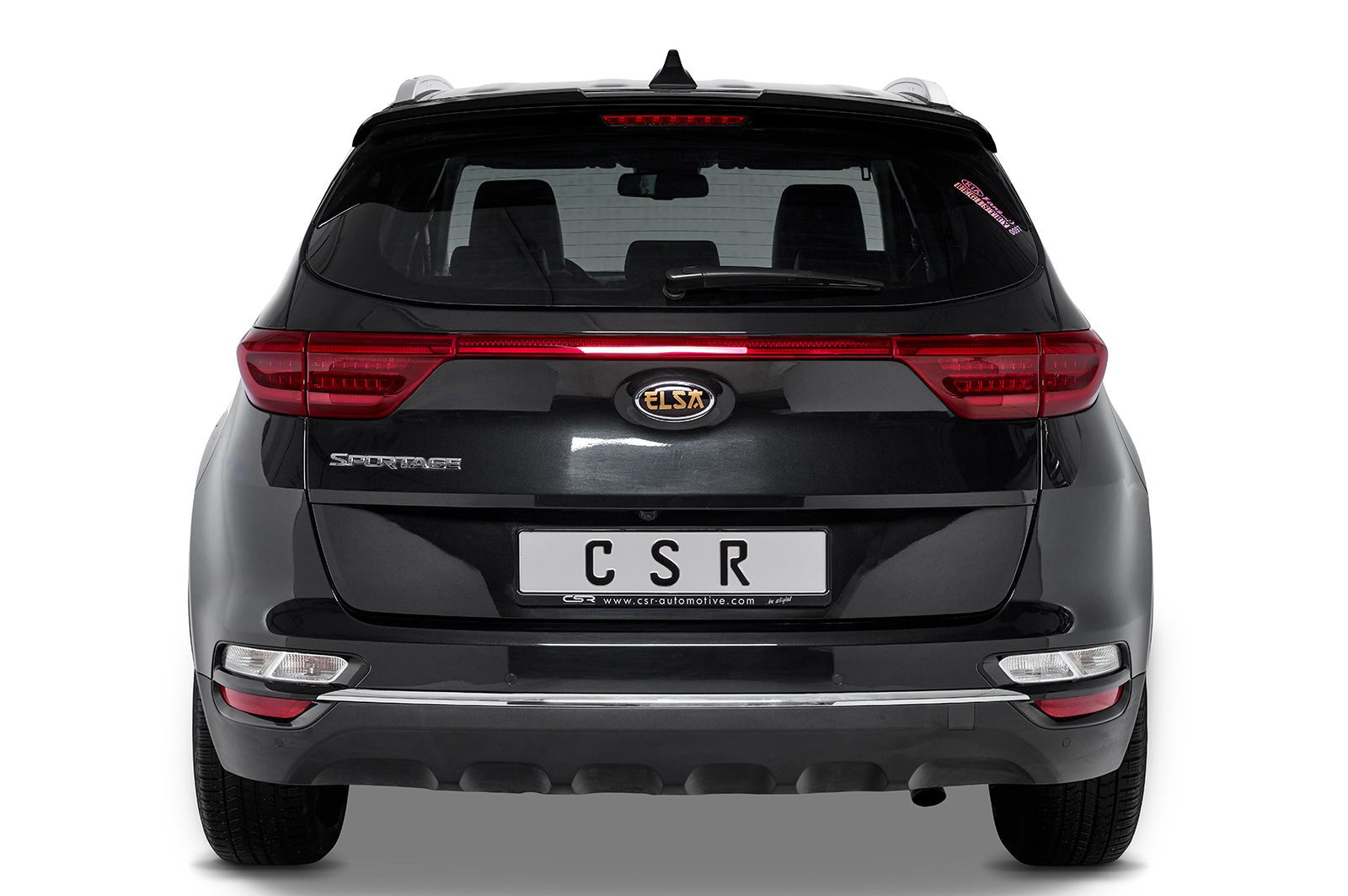 CSR Heckspoiler | Heckflügel mit ABE für Kia Sportage QL/QLE HF842-L Unlackiert roh (Lackierung erforderlich)