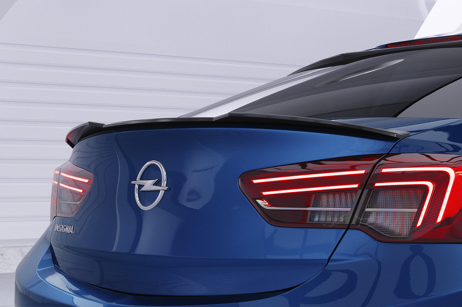 CSR Heckspoiler | Heckflügel mit ABE für Opel Insignia B Grand Sport HF843-L Unlackiert roh (Lackierung erforderlich)