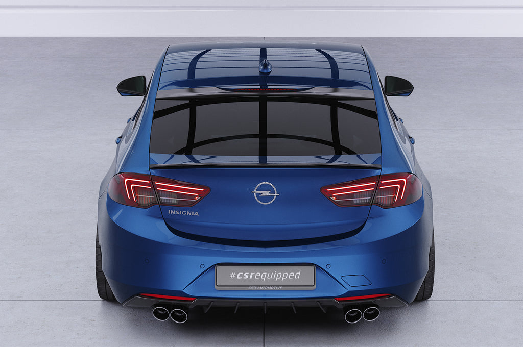 CSR Heckspoiler | Heckflügel mit ABE für Opel Insignia B Grand Sport HF843-L Unlackiert roh (Lackierung erforderlich)