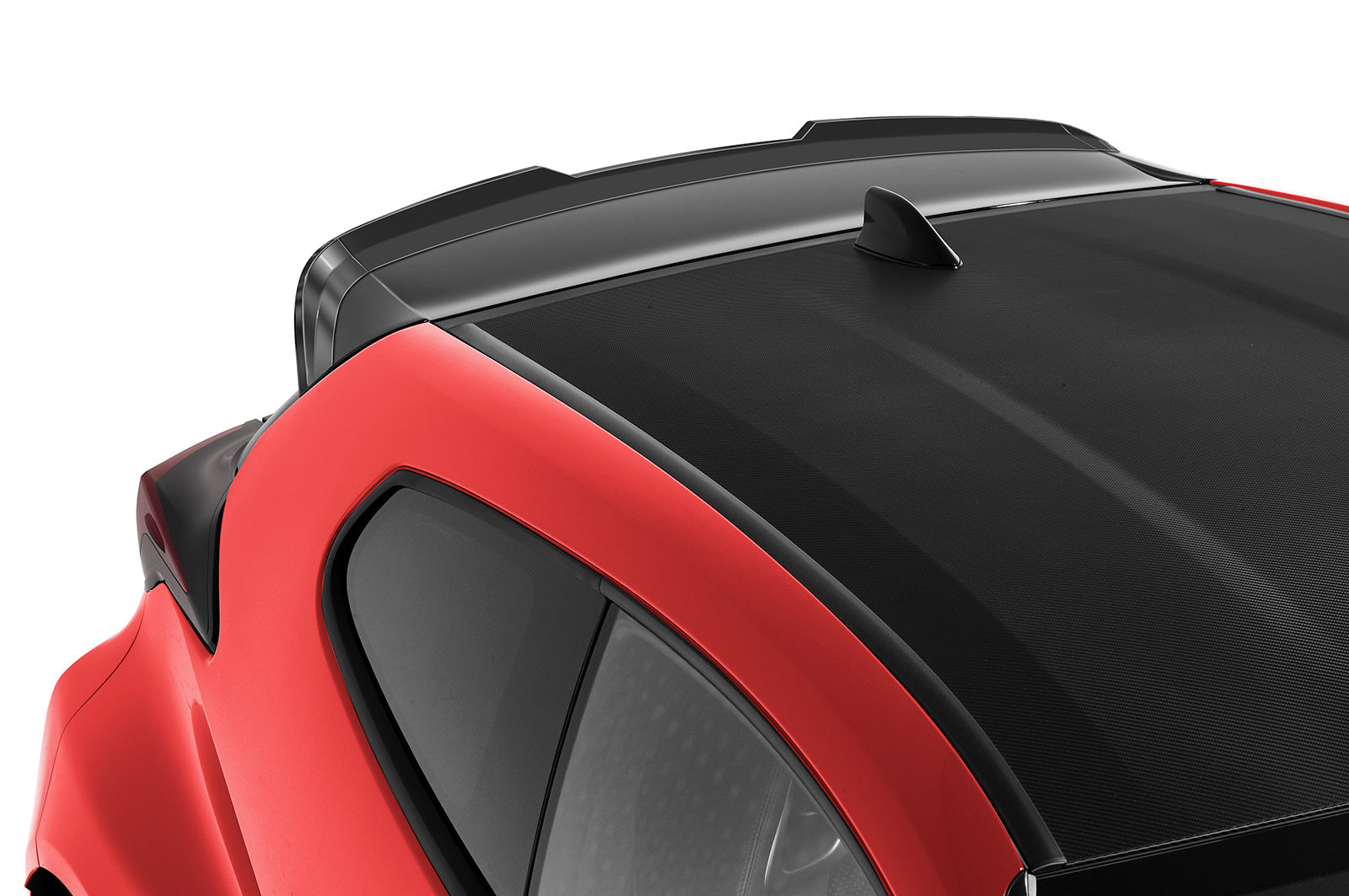 CSR Heckspoiler | Heckflügel mit ABE für Toyota GR Yaris (XP21) HF844-L Unlackiert roh (Lackierung erforderlich)