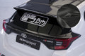 CSR Heckspoiler | Heckflügel mit ABE für Toyota GR Yaris (Typ XP21) HF845-G Glossy schwarz Hochglanz (keine Lackierung erforderlich)