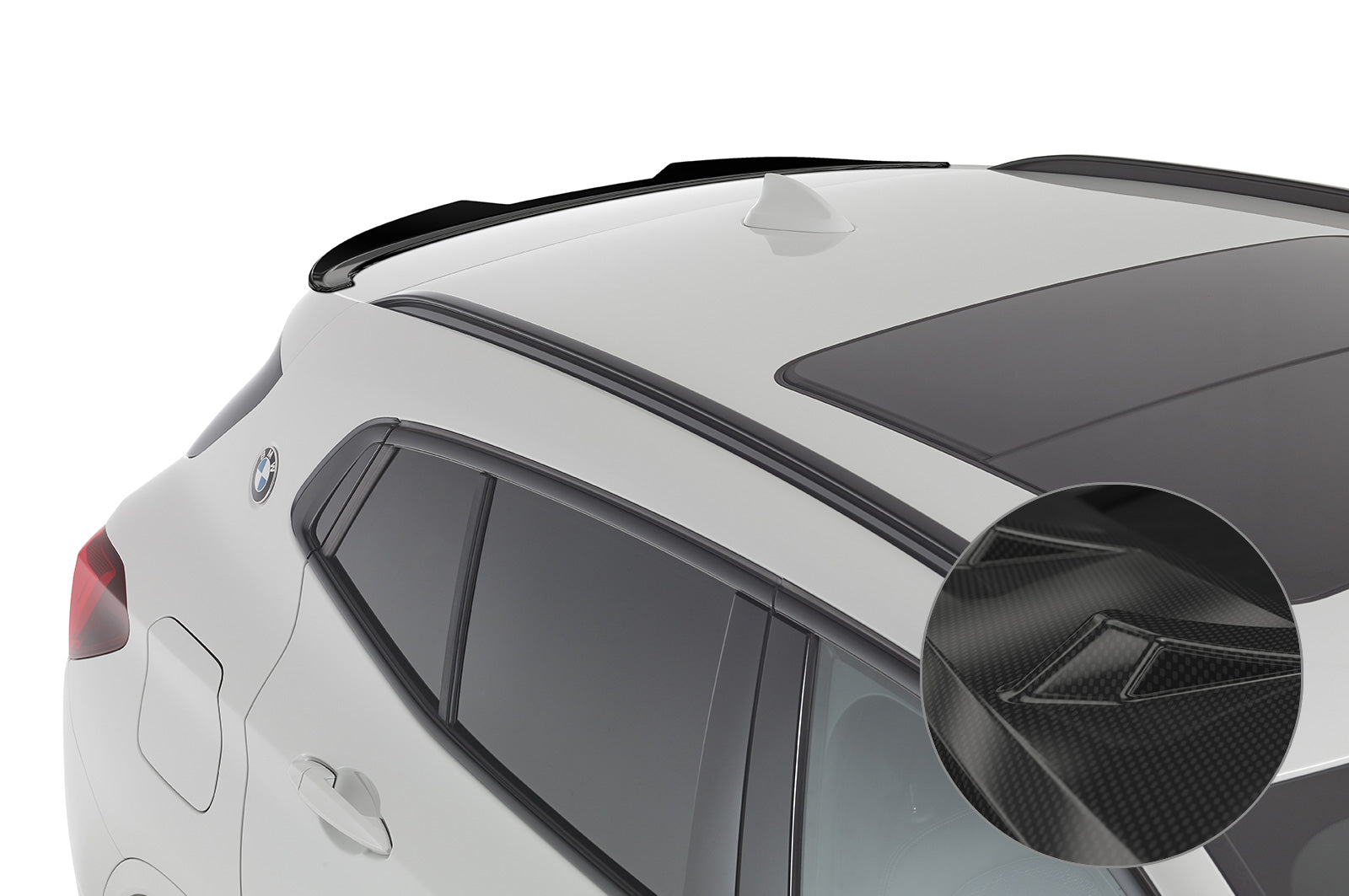 CSR Heckspoiler | Heckflügel mit ABE für BMW X2 F39 HF847-C Carbon Look Hochglanz (keine Lackierung erforderlich)