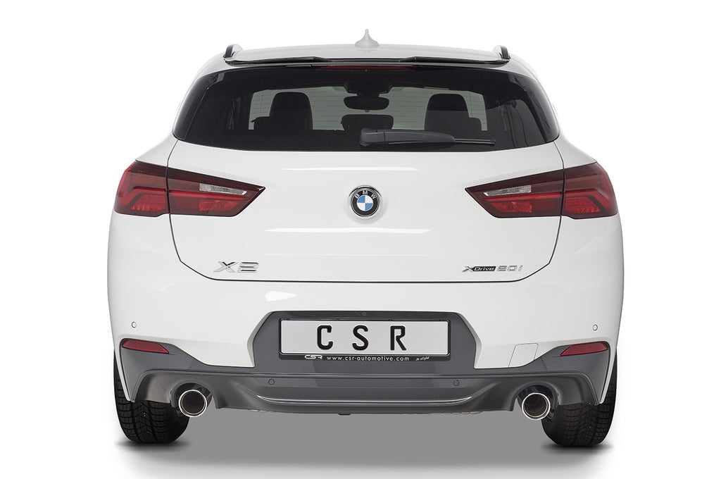 CSR Heckspoiler | Heckflügel mit ABE für BMW X2 F39 HF847-C Carbon Look Hochglanz (keine Lackierung erforderlich)