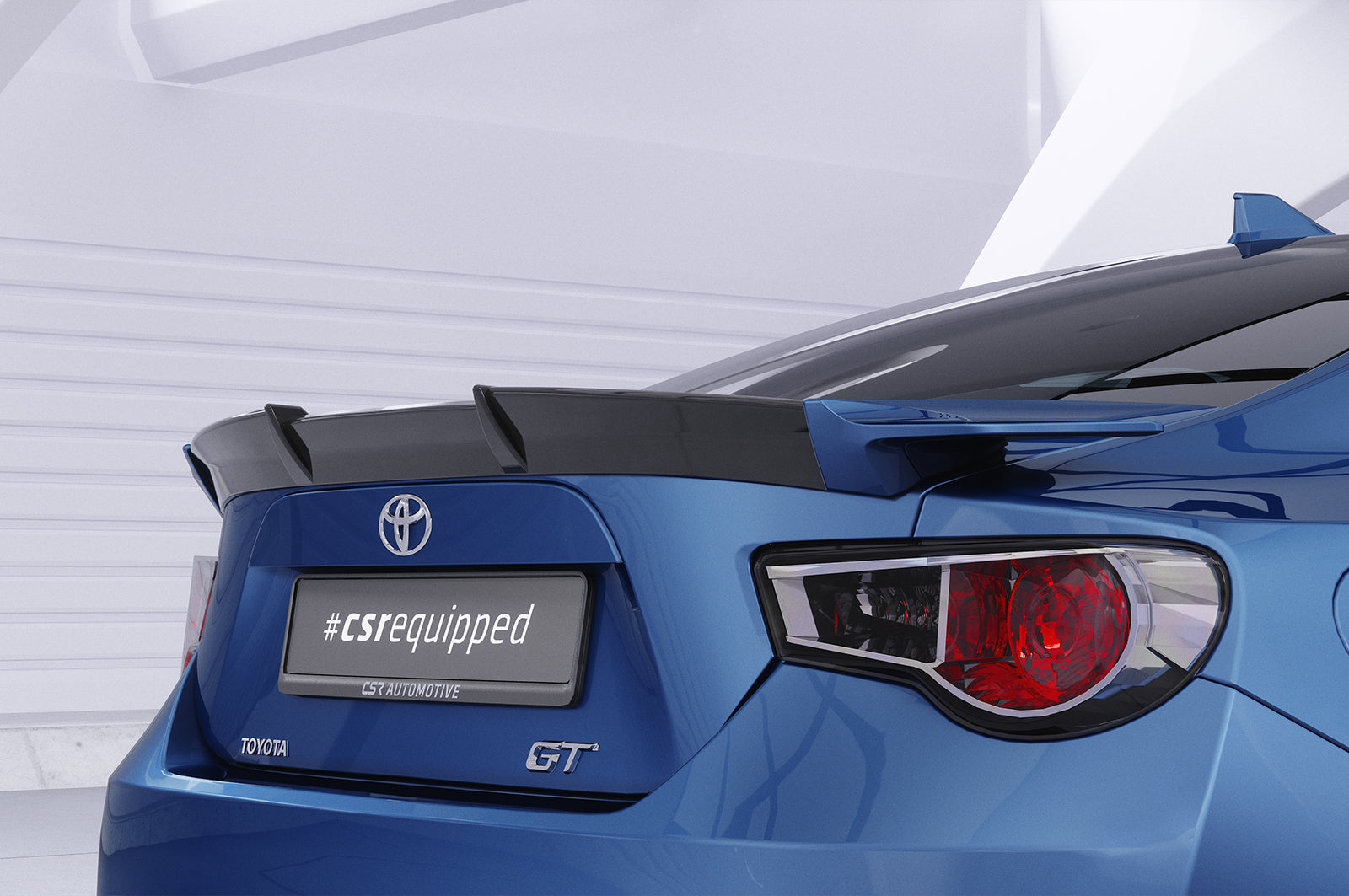CSR Heckspoiler | Heckflügel mit ABE für Toyota GT86 HF848-S Strukturiert schwarz matt (keine Lackierung erforderlich)