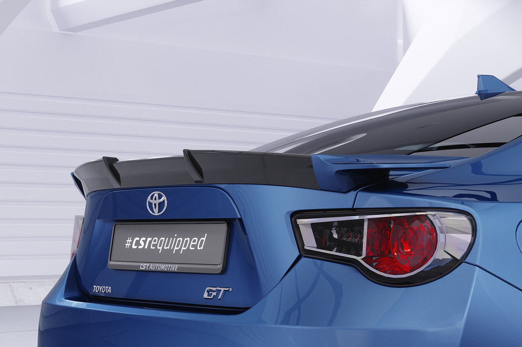 CSR Heckspoiler | Heckflügel mit ABE für Toyota GT86 HF848-G Glossy schwarz Hochglanz (keine Lackierung erforderlich)