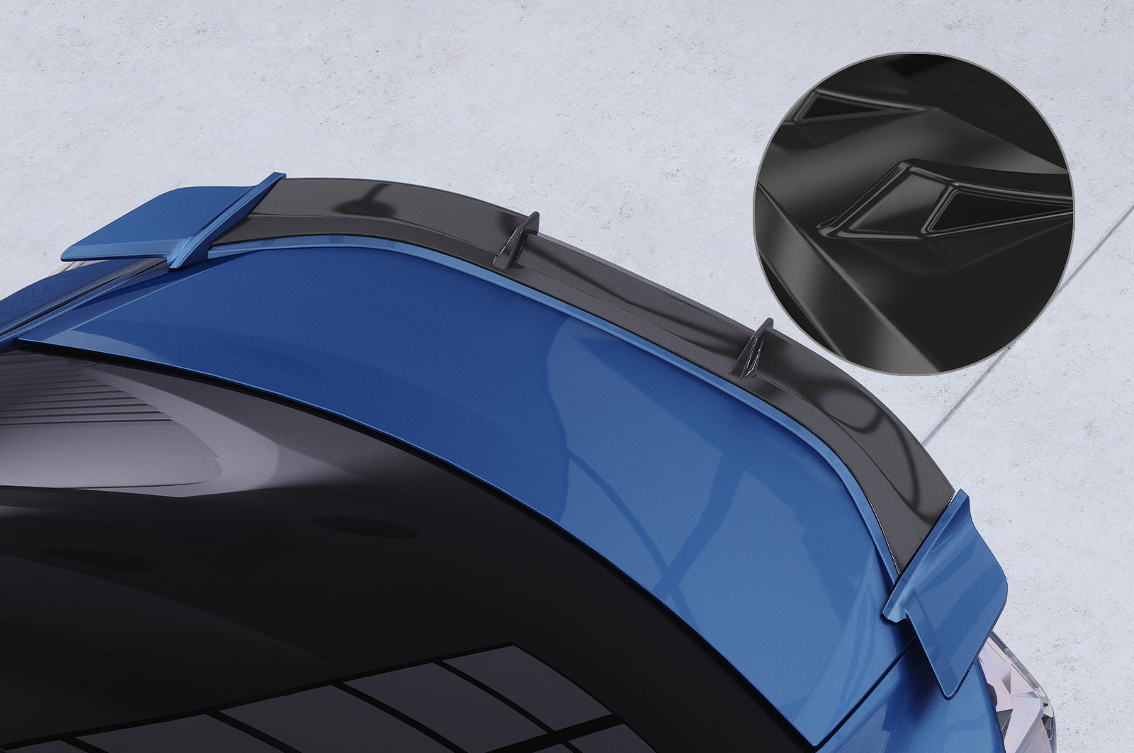 CSR Heckspoiler | Heckflügel mit ABE für Toyota GT86 HF848-G Glossy schwarz Hochglanz (keine Lackierung erforderlich)