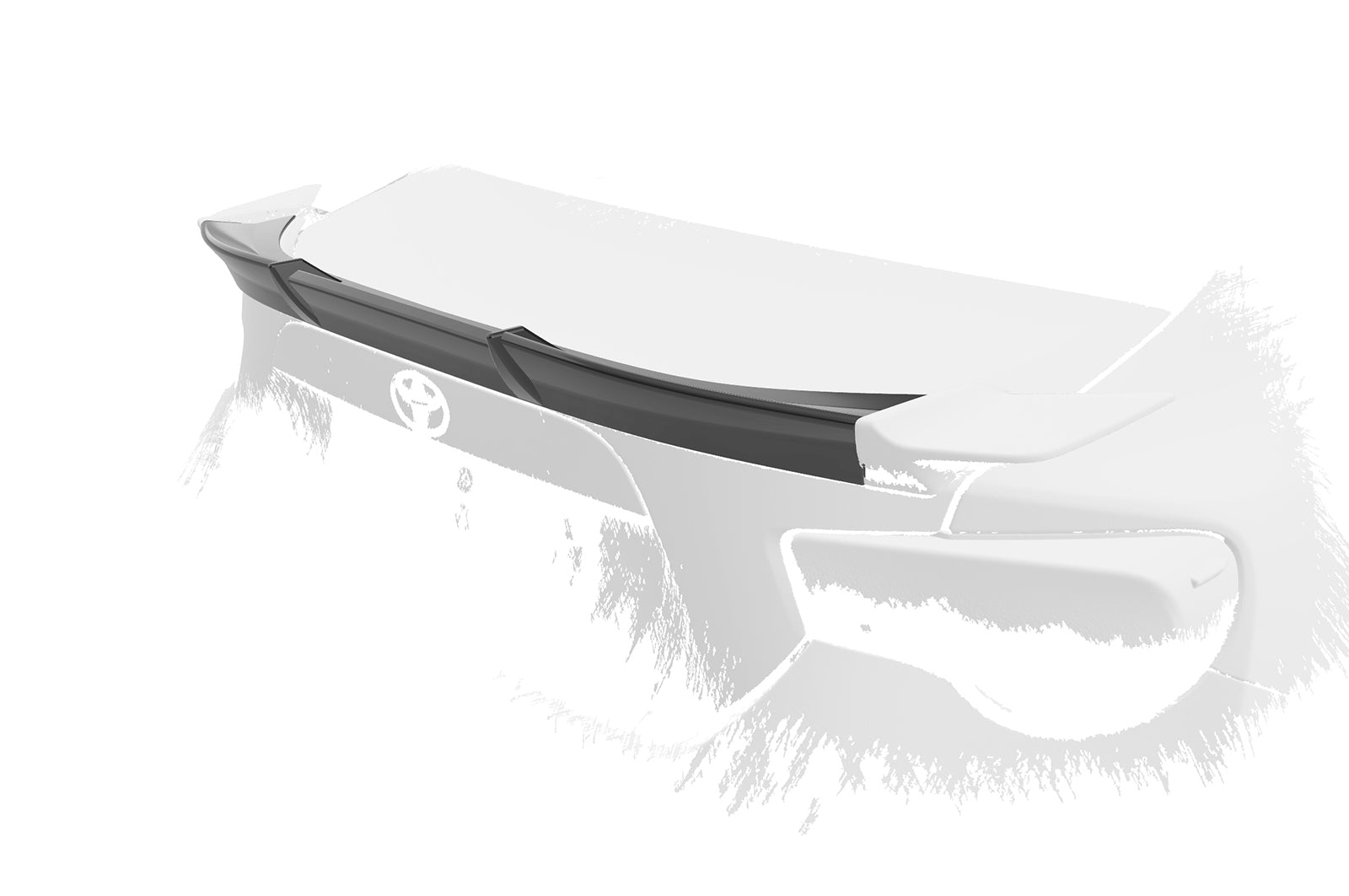 CSR Heckspoiler | Heckflügel mit ABE für Toyota GT86 HF848-L Lackierung erforderlich (unlackiert roh)