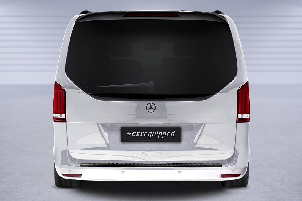CSR Heckspoiler | Heckflügel mit ABE für Mercedes-Benz V-Klasse (447) HF849-S Strukturiert schwarz matt (keine Lackierung erforderlich)