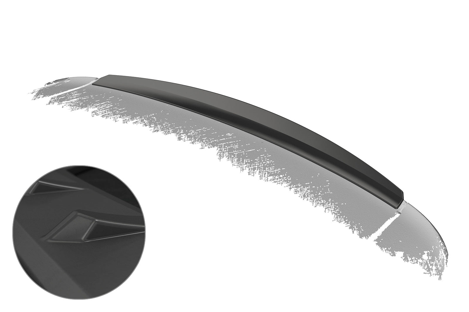 CSR Heckspoiler | Heckflügel mit ABE für Peugeot 407 HF850-L Lackierung erforderlich (unlackiert roh)