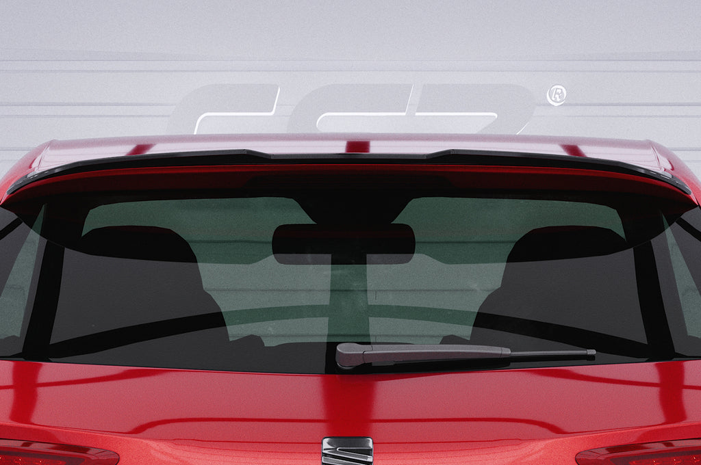CSR Heckspoiler | Heckflügel mit ABE für Seat Leon 3 (Typ 5F) Cupra HF851-S Strukturiert schwarz matt (keine Lackierung erforderlich)
