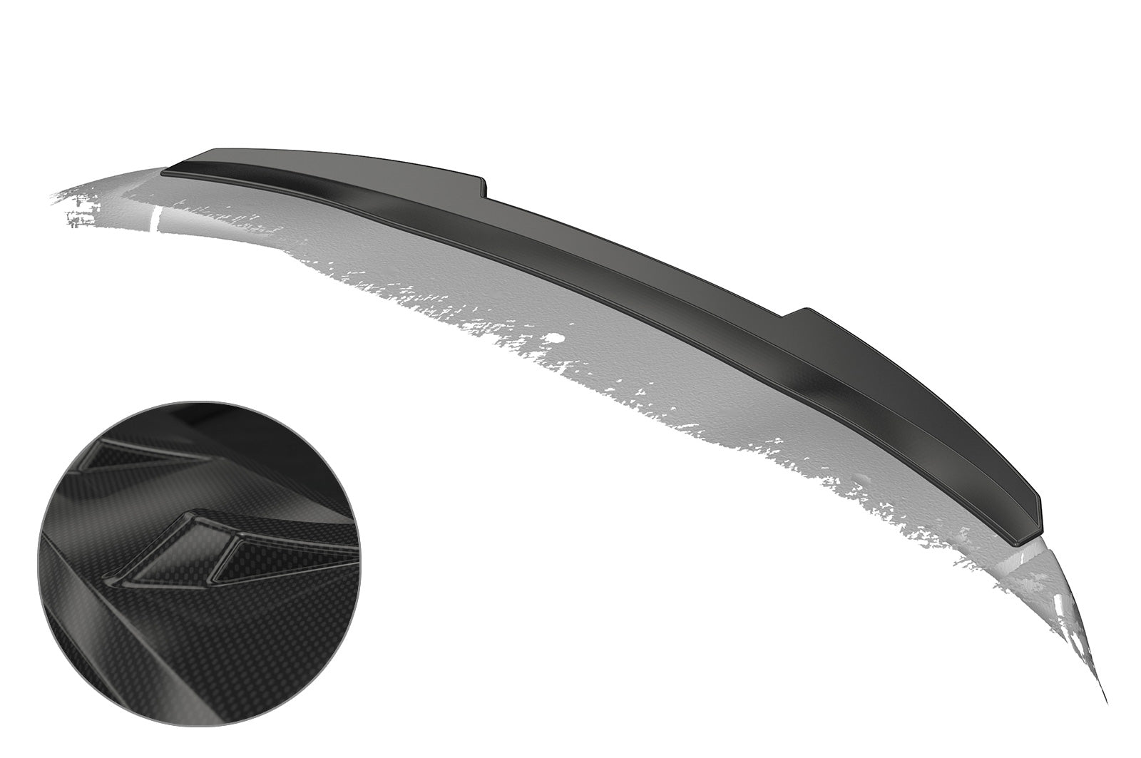 CSR Heckspoiler | Heckflügel mit ABE für Toyota Aygo 2 HF853-S strukturiert schwarz matt (keine Lackierung erforderlich)