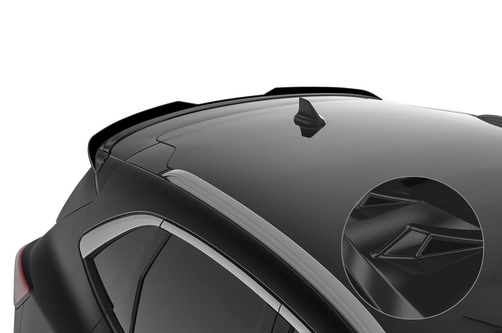 CSR Heckspoiler | Heckflügel mit ABE für Ford Kuga 3 HF855-G Glossy schwarz Hochglanz (keine Lackierung erforderlich)