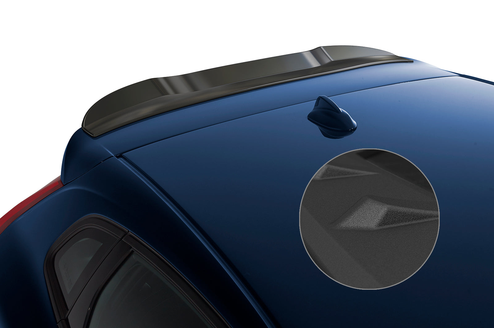 CSR Heckspoiler | Heckflügel mit ABE für Volvo V40 HF857-S strukturiert schwarz matt (keine Lackierung erforderlich)