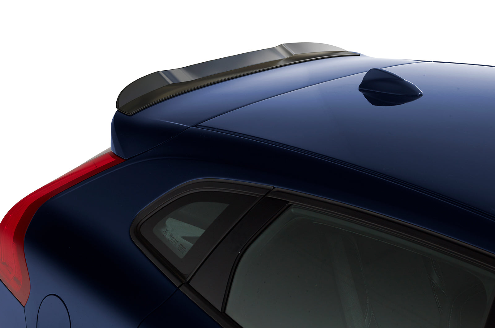 CSR Heckspoiler | Heckflügel mit ABE für Volvo V40 HF857-S strukturiert schwarz matt (keine Lackierung erforderlich)
