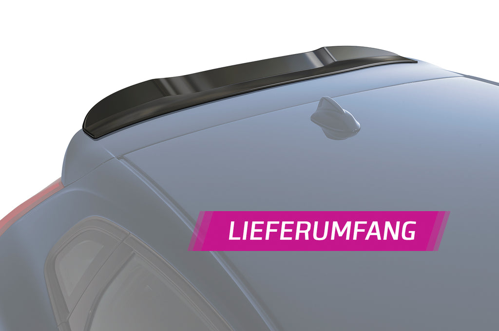 CSR Heckspoiler | Heckflügel mit ABE für Volvo V40 HF857-S Strukturiert schwarz matt (keine Lackierung erforderlich)