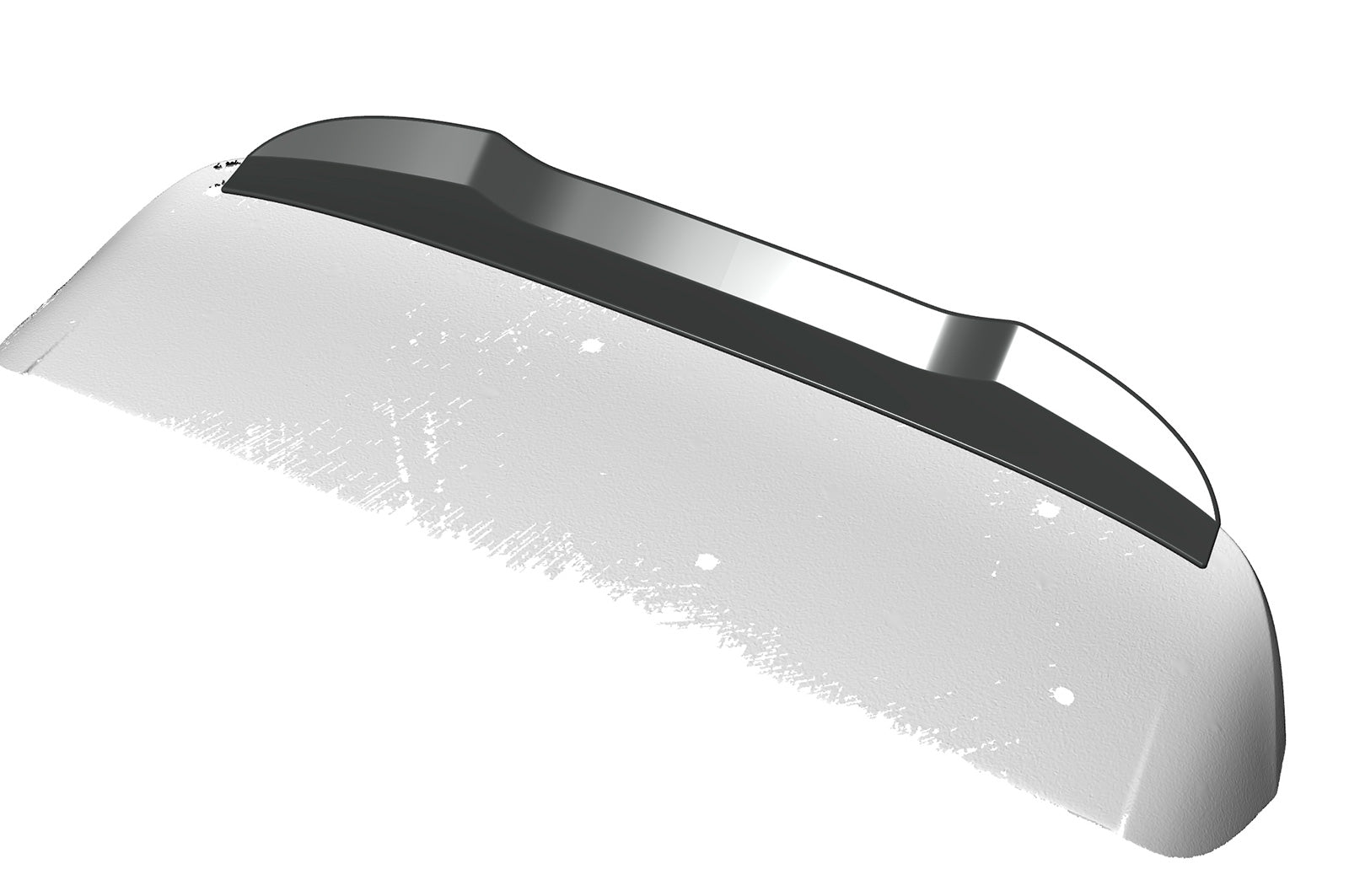 CSR Heckspoiler | Heckflügel mit ABE für Volvo V40 HF857-L Lackierung erforderlich (unlackiert roh)