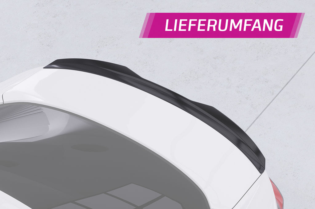 CSR Heckspoiler | Heckflügel mit ABE für Audi A5 (F5) Sportback HF859-C Carbon Look Hochglanz (keine Lackierung erforderlich)