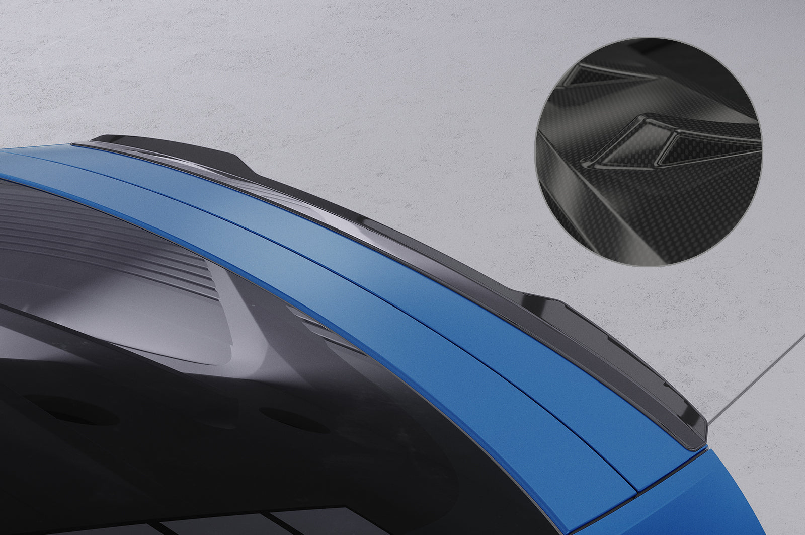 CSR Heckspoiler | Heckflügel mit ABE für Audi A7/S7/RS7 (C8) Sportback HF860-C Carbon Look Hochglanz (keine Lackierung erforderlich)