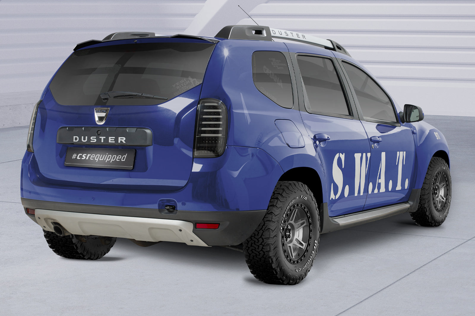 CSR Heckspoiler | Heckflügel mit ABE für Dacia Duster (1. Gen) HF864
