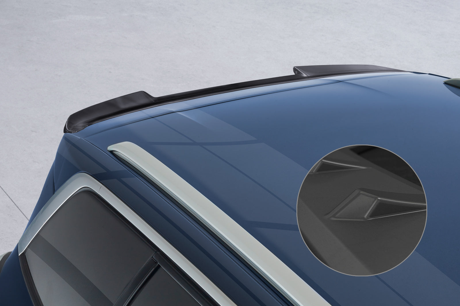 CSR Heckspoiler | Heckflügel mit ABE für Peugeot 5008 (2. Gen) HF865-L Unlackiert roh (Lackierung erforderlich)