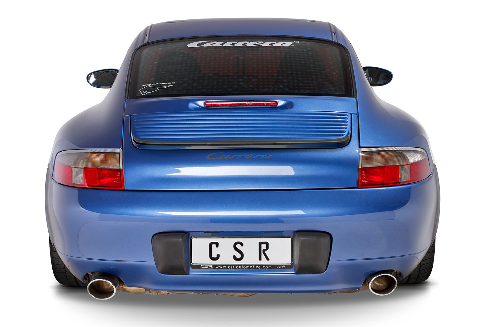 CSR Heckspoiler | Heckflügel mit ABE für Porsche 911/996 HF868-S Strukturiert schwarz matt (keine Lackierung erforderlich)