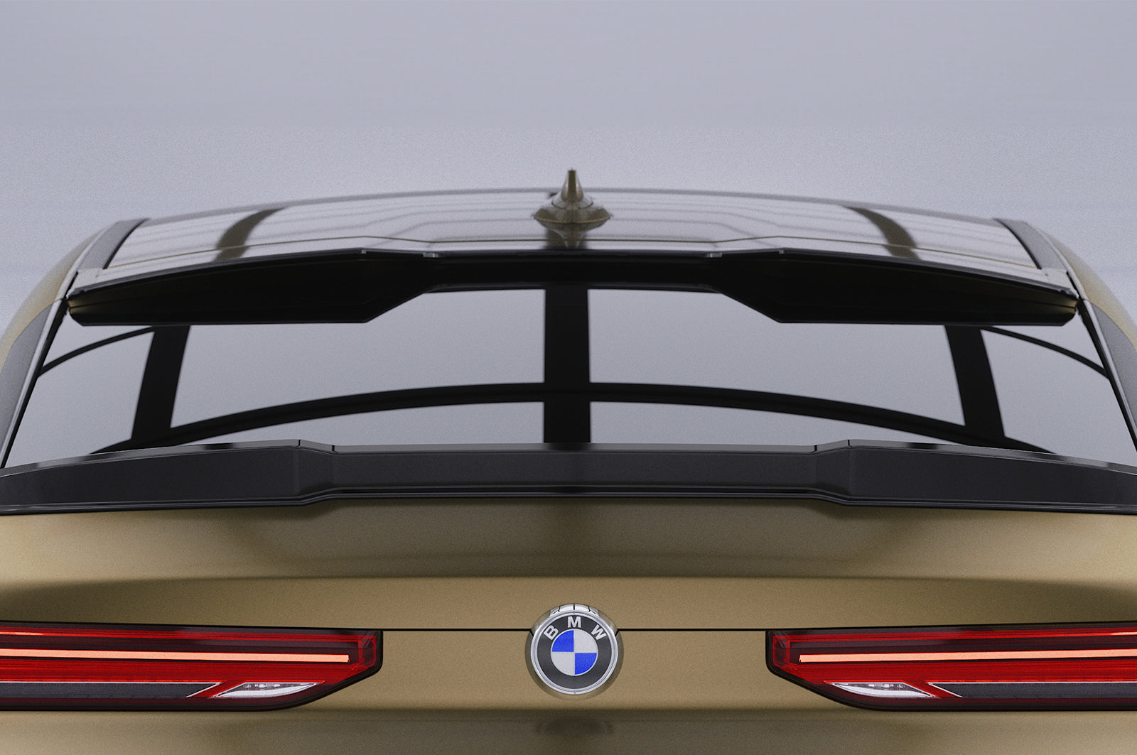 CSR Heckspoiler | Heckflügel mit ABE für BMW X6 (G06) HF869-S Strukturiert schwarz matt (keine Lackierung erforderlich)