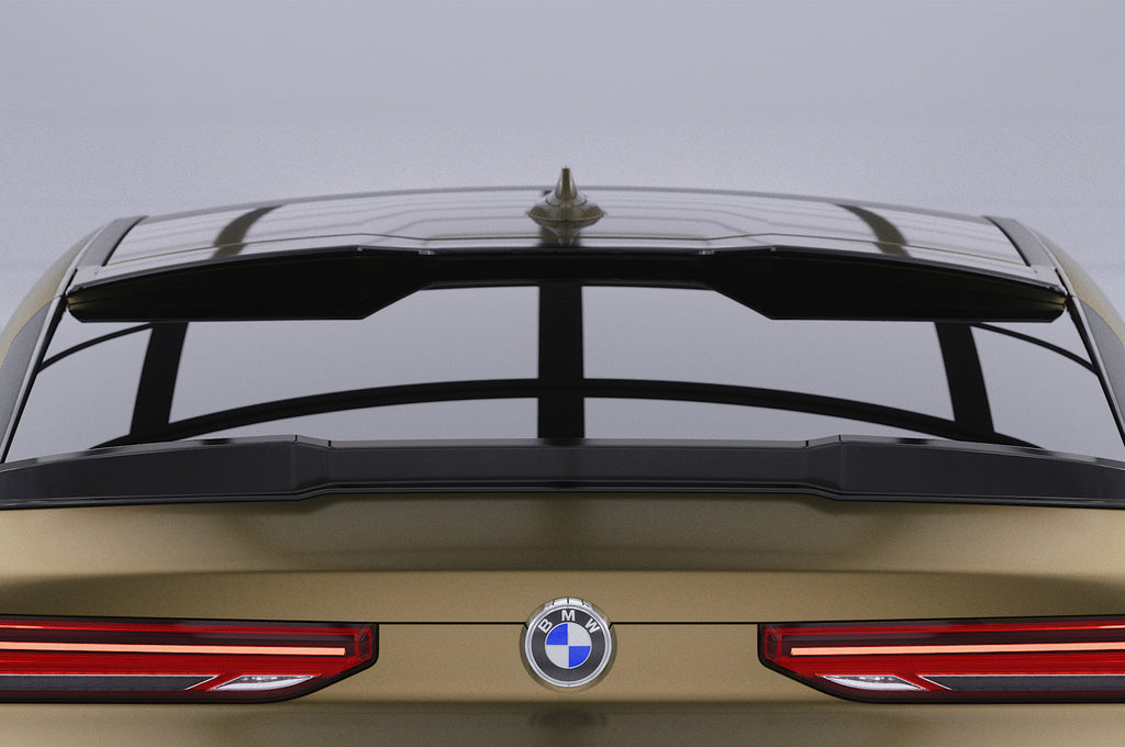 CSR Heckspoiler | Heckflügel mit ABE für BMW X6 (G06) HF869-C Carbon Look Hochglanz (keine Lackierung erforderlich)