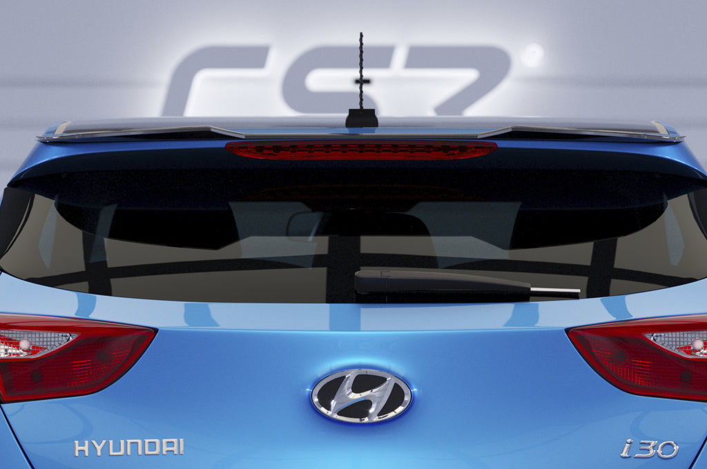 CSR Heckspoiler | Heckflügel mit ABE für Hyundai I30 (GD) HF873-S Strukturiert schwarz matt (keine Lackierung erforderlich)