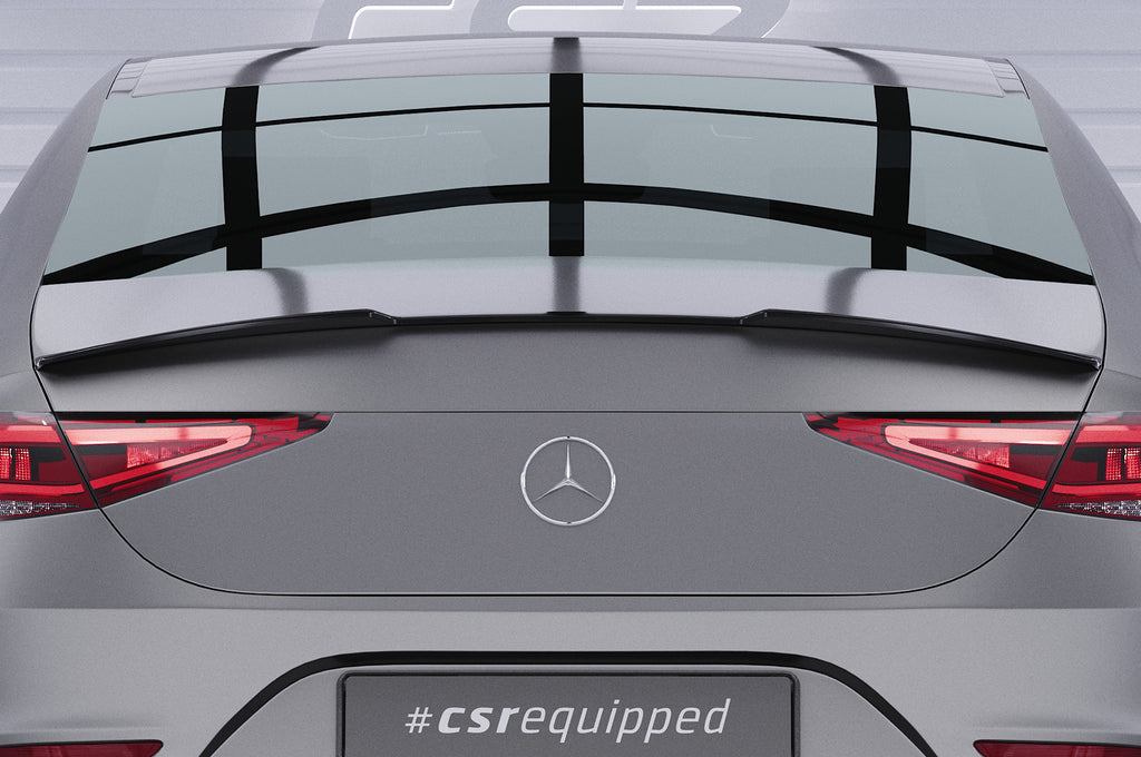 CSR Heckspoiler | Heckflügel mit ABE für Mercedes-Benz CLS (C257) HF874-C Carbon Look Hochglanz (keine Lackierung erforderlich)