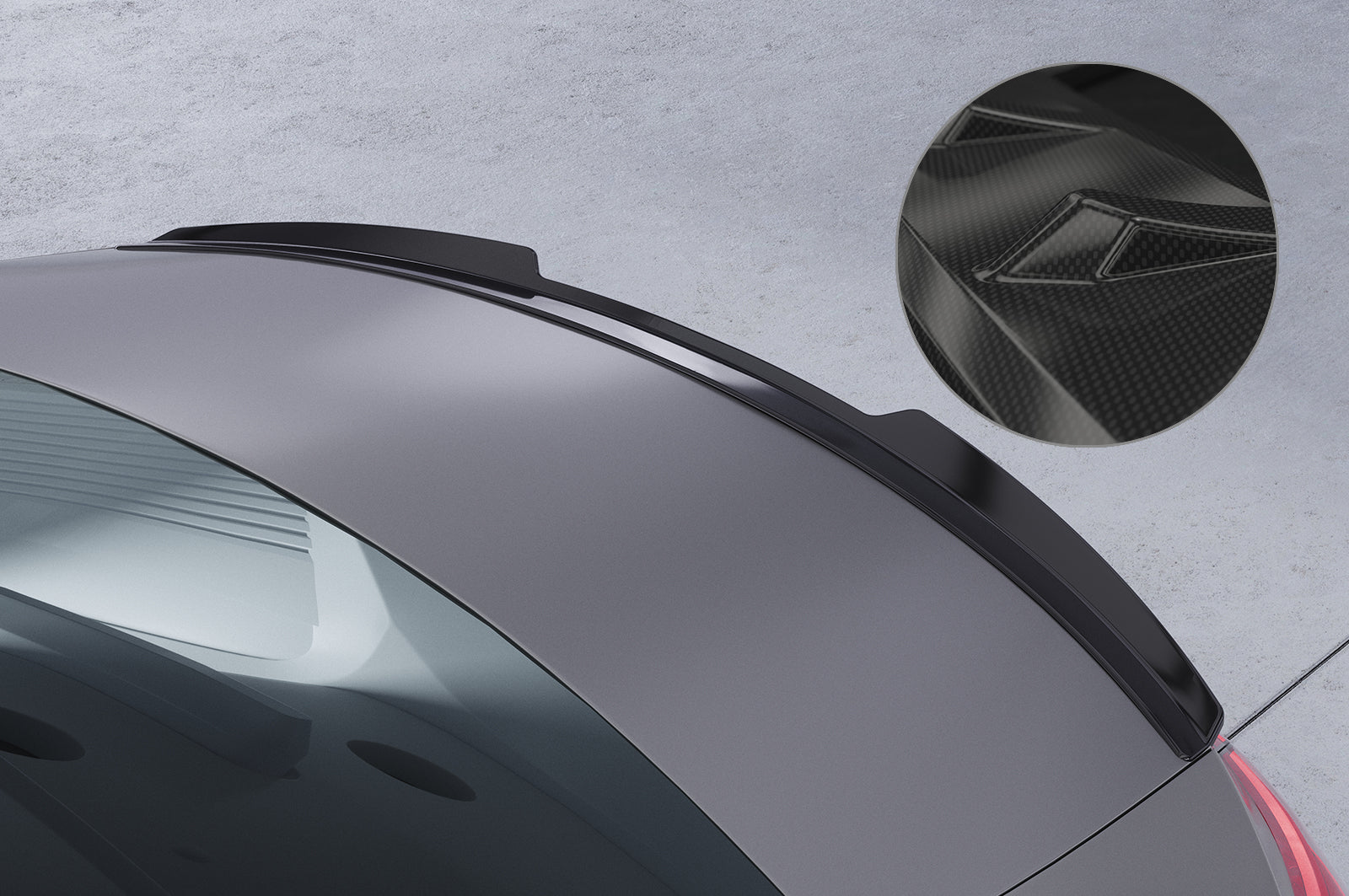 CSR Heckspoiler | Heckflügel mit ABE für Mercedes-Benz CLS (C257) HF874-C Carbon Look Hochglanz (keine Lackierung erforderlich)