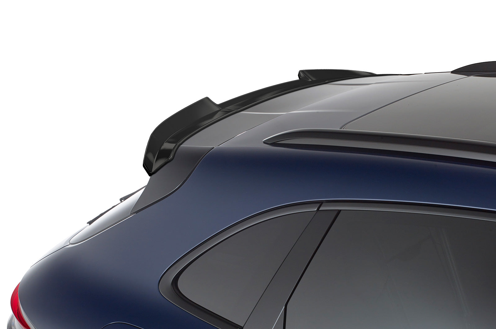 CSR Heckspoiler | Heckflügel mit ABE für Porsche Macan HF875-S Strukturiert schwarz matt (keine Lackierung erforderlich)