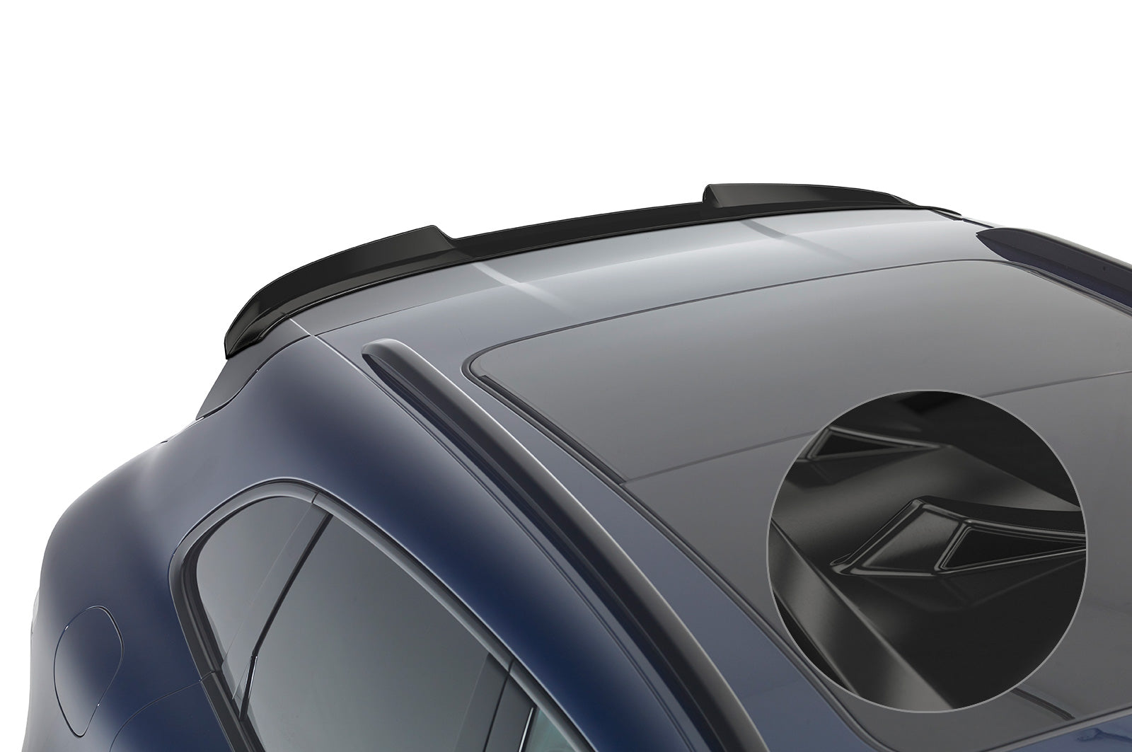 CSR Heckspoiler | Heckflügel mit ABE für Porsche Macan HF875-G Glossy schwarz Hochglanz (keine Lackierung erforderlich)