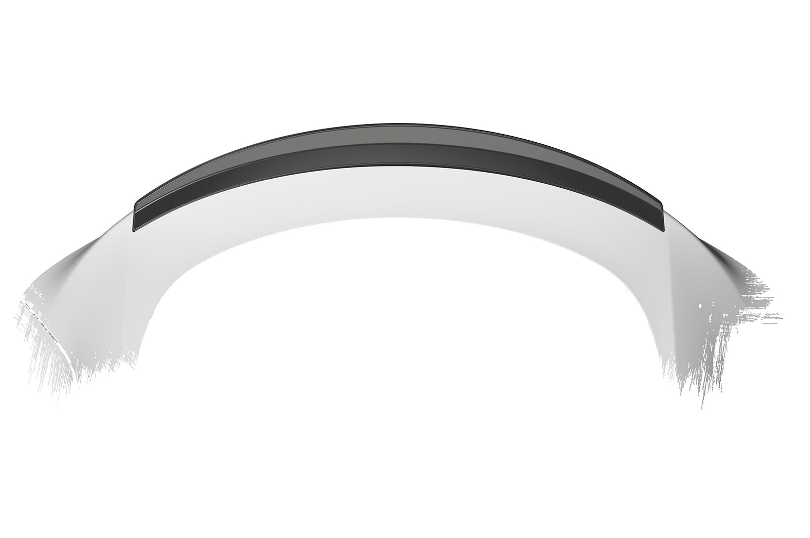 CSR Heckspoiler | Heckflügel mit ABE für Tesla Model Y HF878-C Carbon Look Hochglanz (keine Lackierung erforderlich)