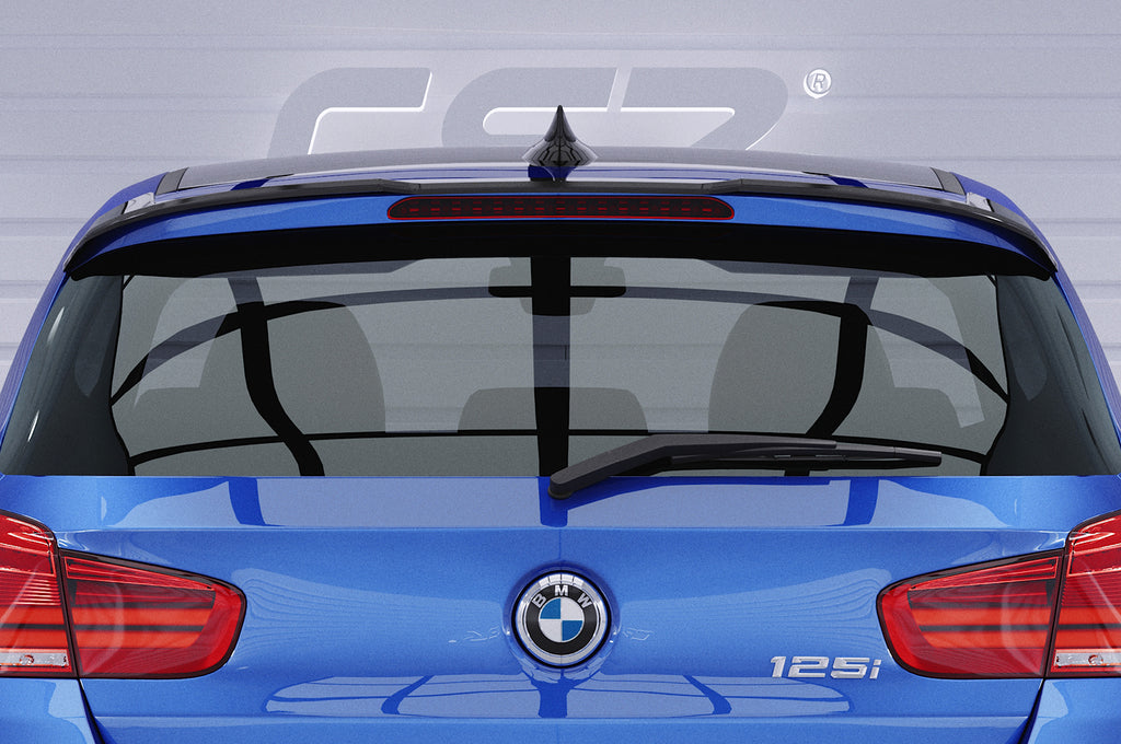 CSR Heckspoiler | Heckflügel mit ABE für BMW 1er F20/F21 HF880-S Strukturiert schwarz matt (keine Lackierung erforderlich)