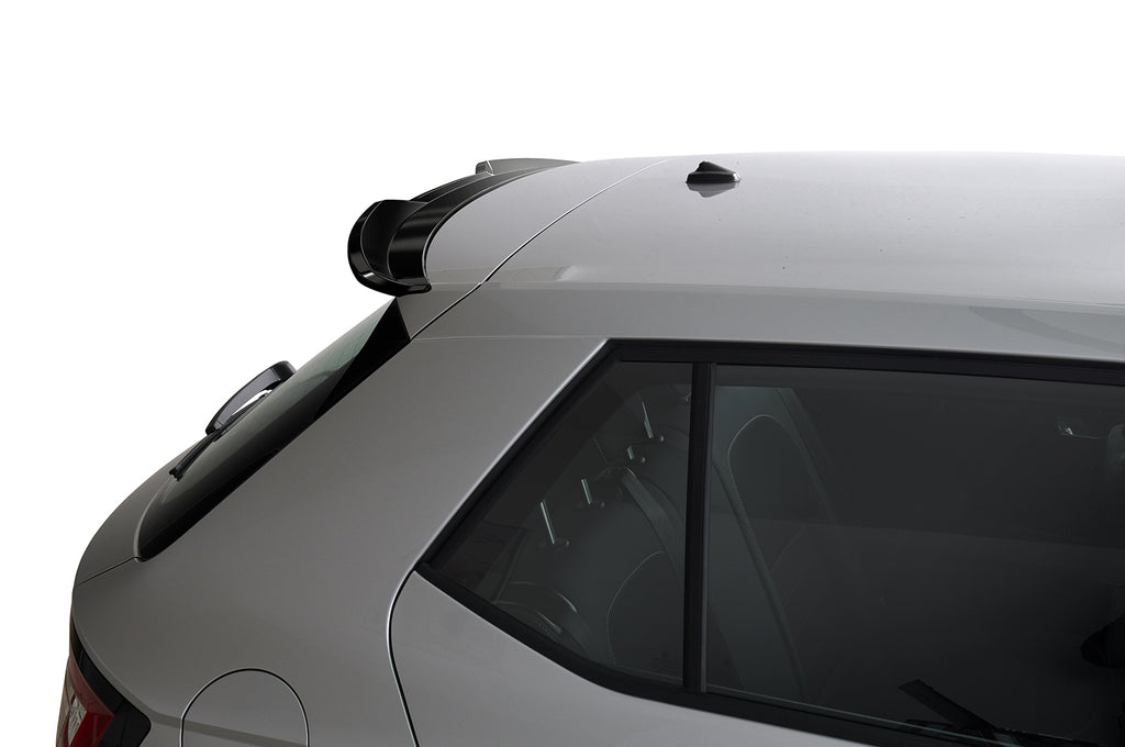 CSR Heckspoiler | Heckflügel mit ABE für Skoda Fabia 3 HF884-S Strukturiert schwarz matt (keine Lackierung erforderlich)