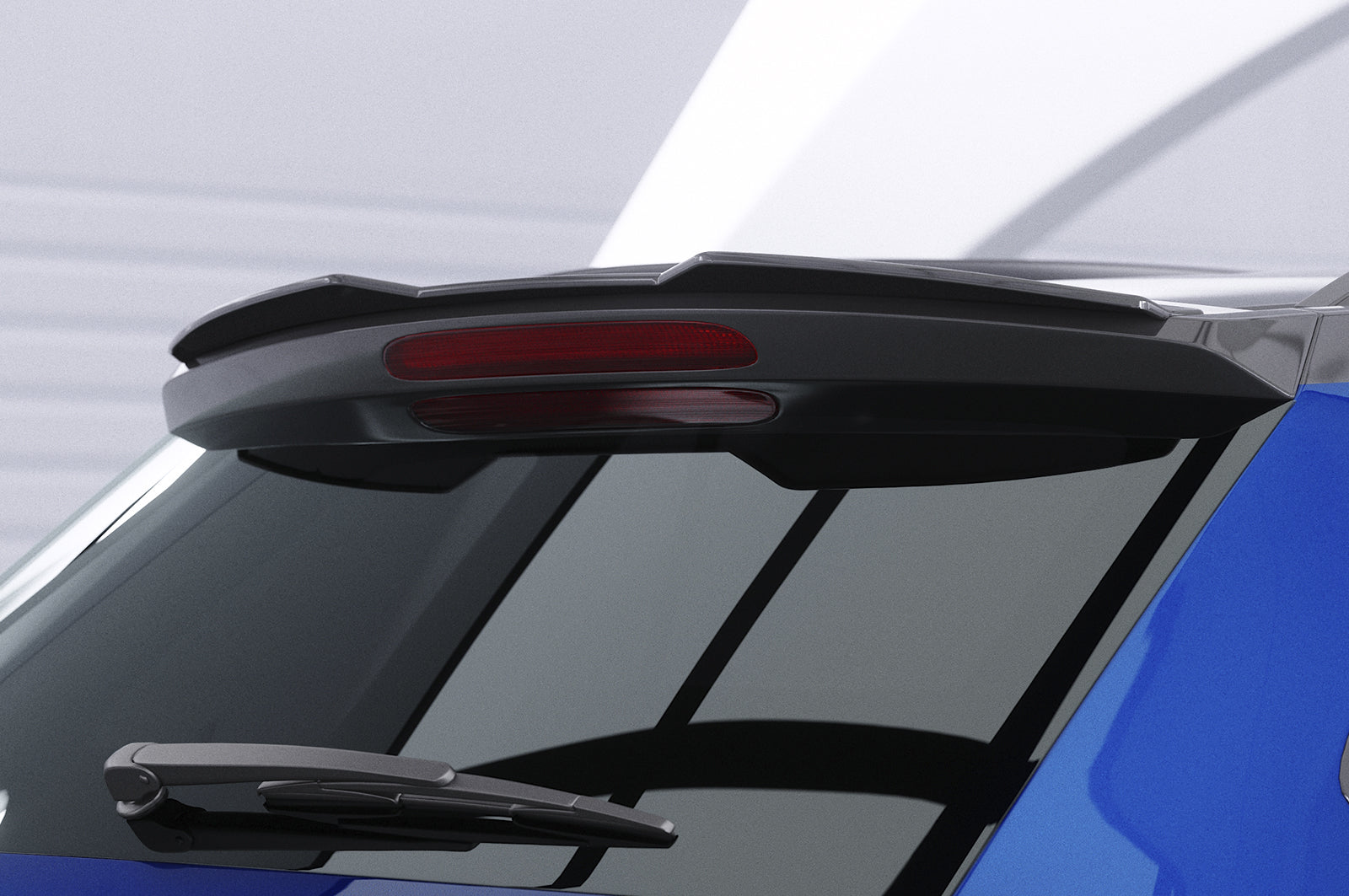 CSR Heckspoiler | Heckflügel mit ABE fürSkoda Fabia 3 Combi HF885-L Unlackiert roh (Lackierung erforderlich)