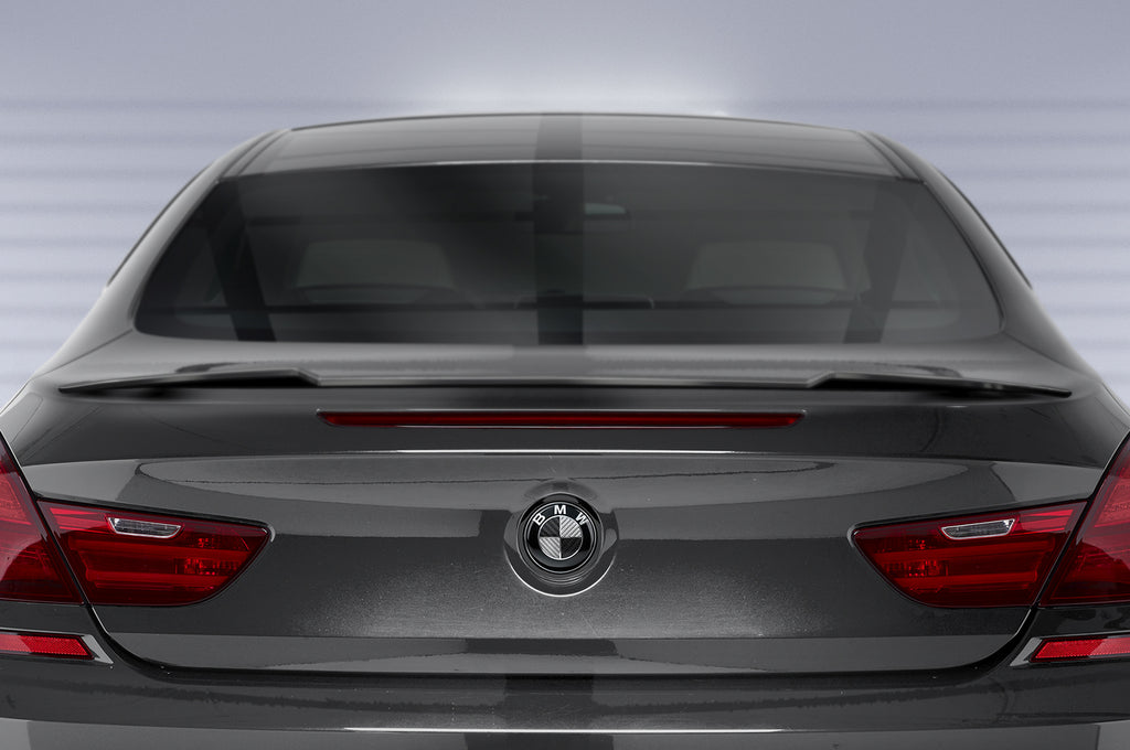 CSR Heckspoiler | Heckflügel mit ABE für BMW 6er F12/F13 HF891-C Carbon Look Hochglanz (keine Lackierung erforderlich)