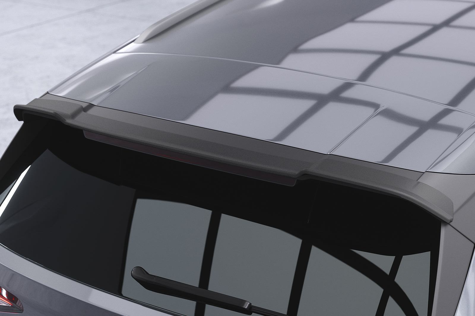CSR Heckspoiler | Heckflügel mit ABE für Skoda Enyaq iV HF893-C Carbon Look Hochglanz (keine Lackierung erforderlich)