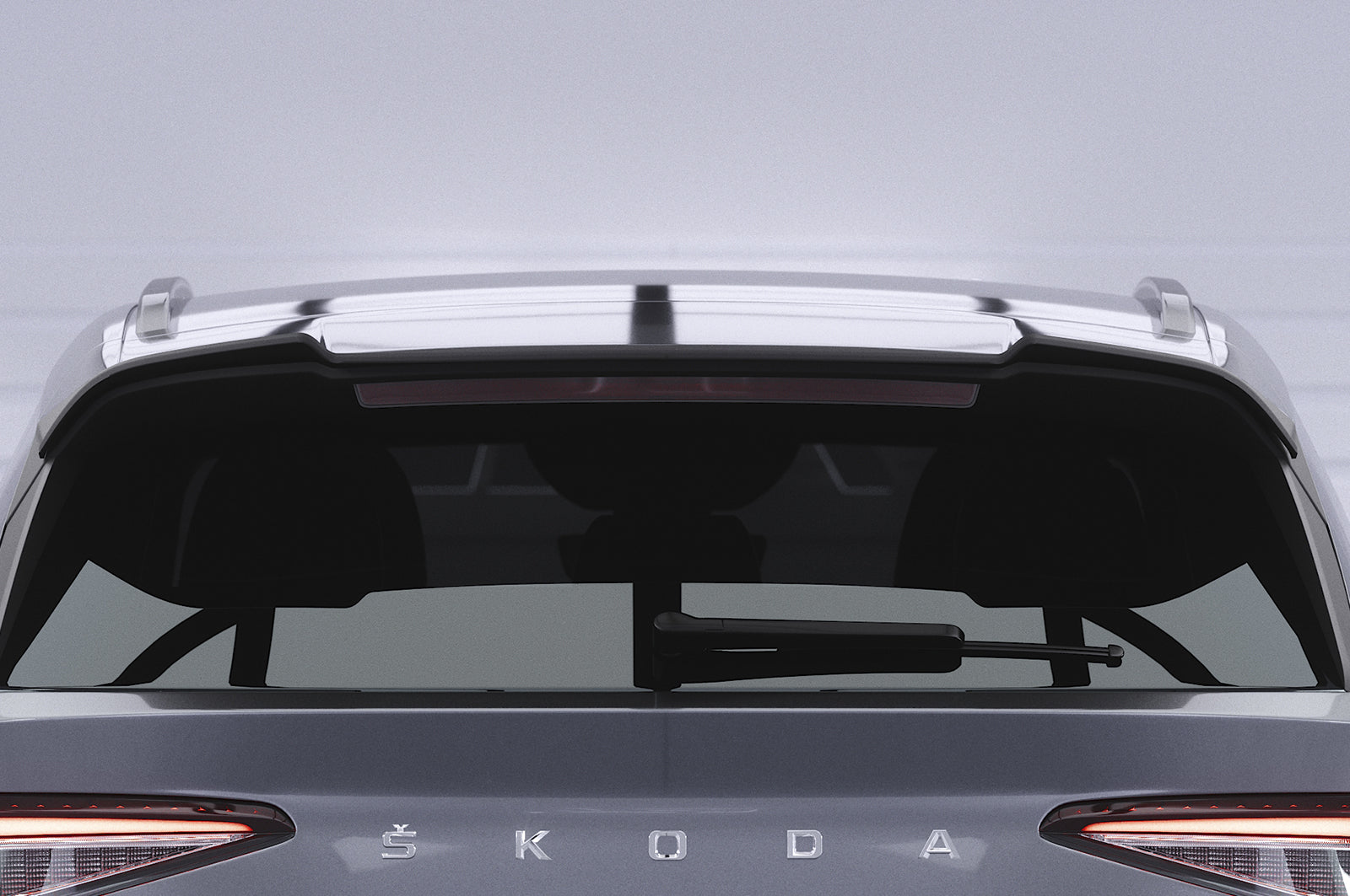 CSR Heckspoiler | Heckflügel mit ABE für Skoda Enyaq iV HF893-C Carbon Look Hochglanz (keine Lackierung erforderlich)