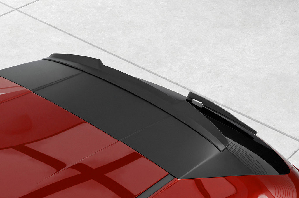 CSR Heckspoiler | Heckflügel mit ABE für Mazda 3 (Typ BP) Schrägheck HF894-S Strukturiert schwarz matt (keine Lackierung erforderlich)