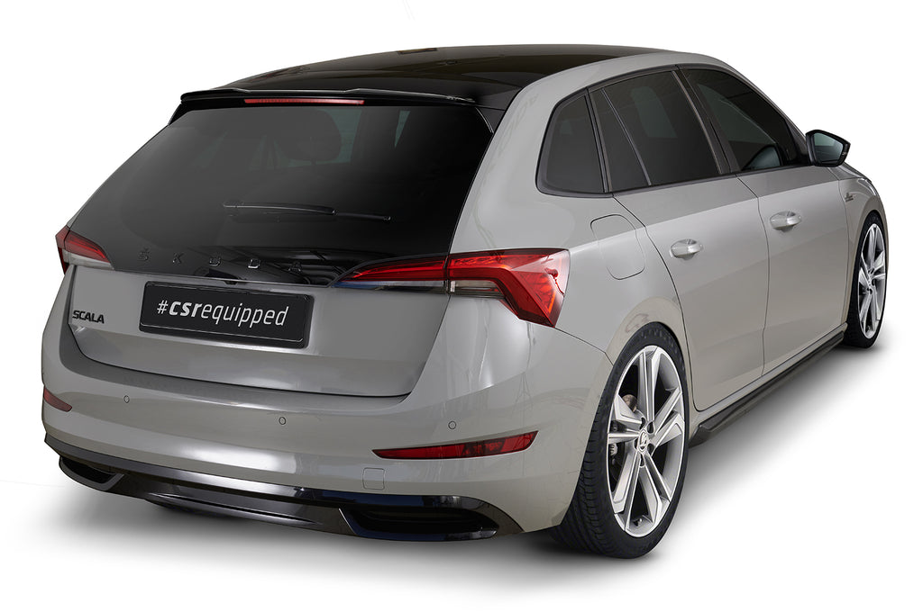 CSR Heckspoiler | Heckflügel mit ABE für Skoda Scala HF895-L Unlackiert roh (Lackierung erforderlich)