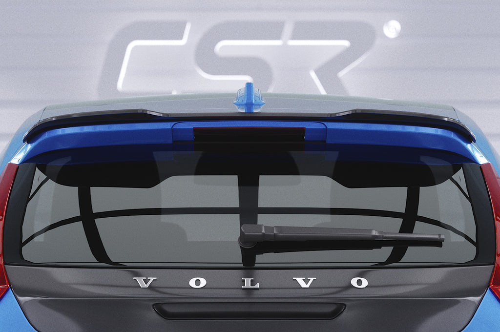 CSR Heckspoiler | Heckflügel mit ABE für Volvo V40 R-Design HF896-G Glossy schwarz Hochglanz (keine Lackierung erforderlich)
