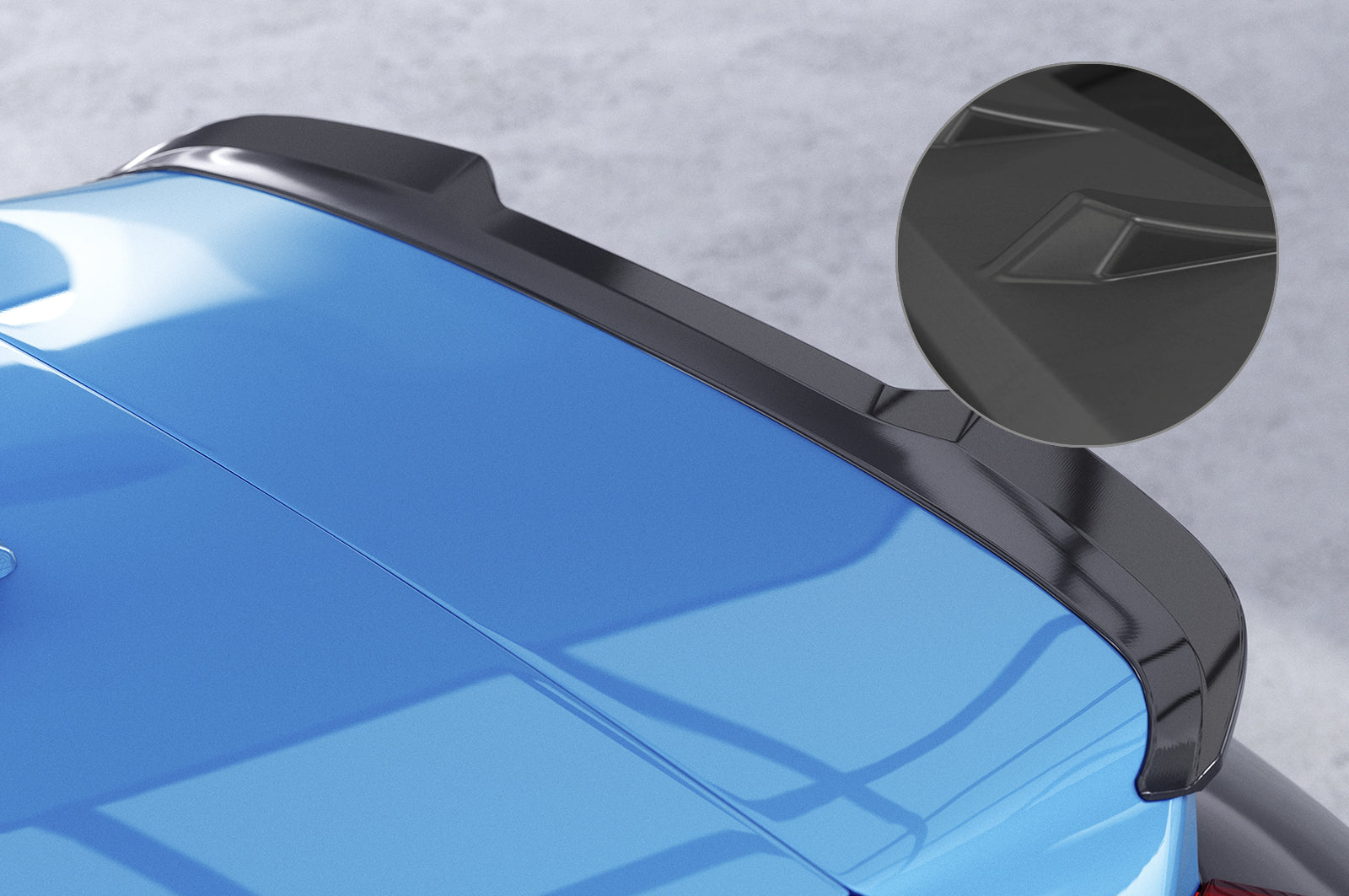 CSR Heckspoiler | Heckflügel mit ABE für Volvo V40 R-Design HF896-L Unlackiert roh (Lackierung erforderlich)