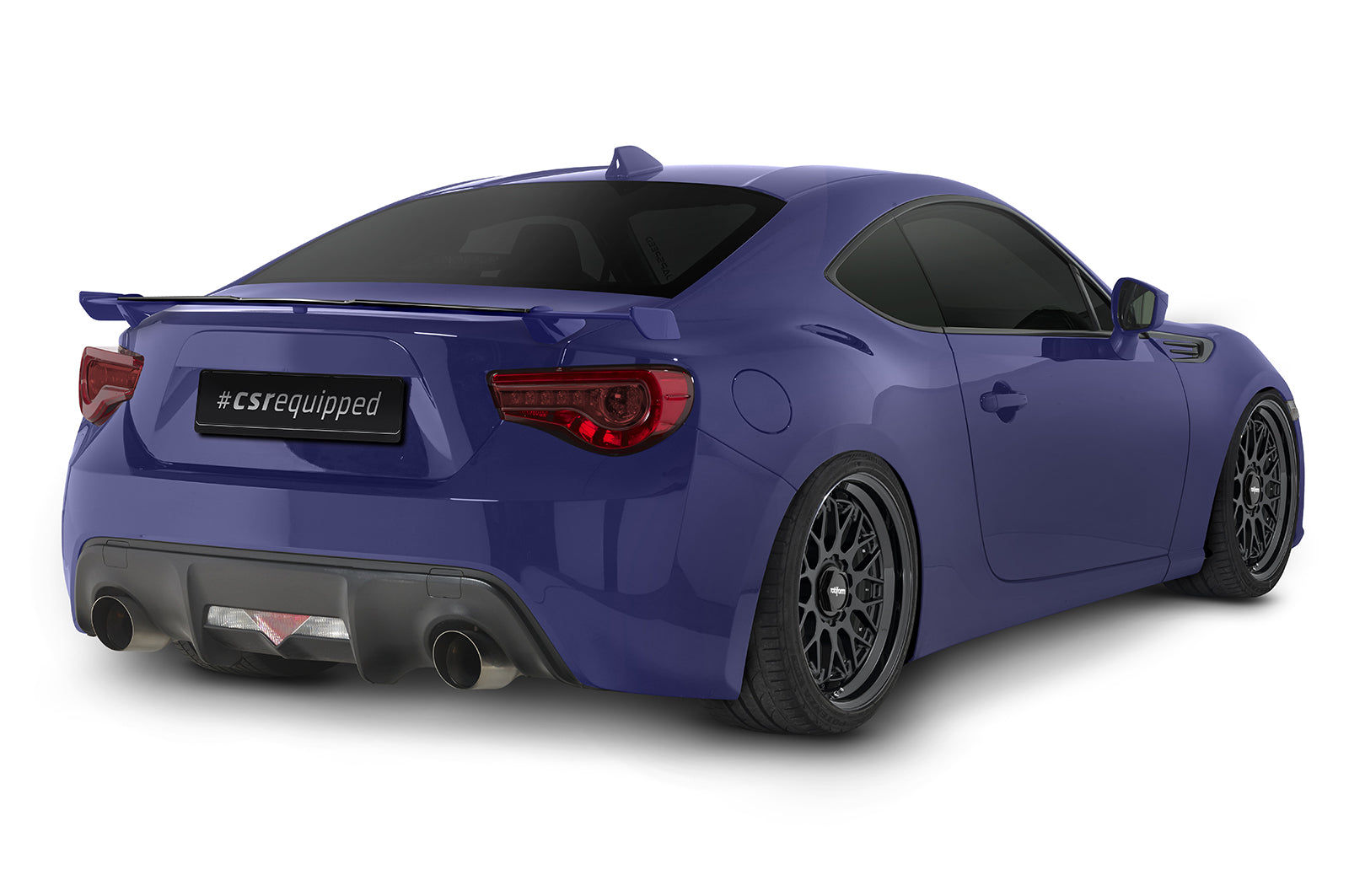 CSR Heckspoiler | Heckflügel mit ABE für Subaru BRZ (Facelift) HF897-C Carbon Look Hochglanz (keine Lackierung erforderlich)