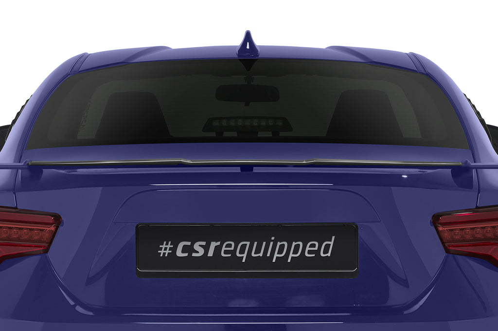 CSR Heckspoiler | Heckflügel mit ABE für Subaru BRZ (Facelift) HF897-S Strukturiert schwarz matt (keine Lackierung erforderlich)